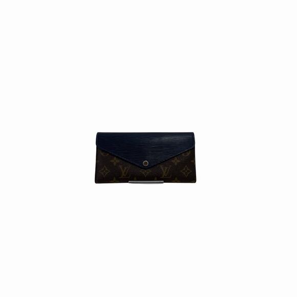 Louis Vuitton Marie-Lou Long Clutch Wallet Indigo Epi Leather Monogram - Picture 2 of 4